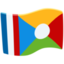Réunion Flag on Messenger