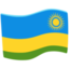 Rwanda Flag on Messenger