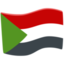 Sudan Flag on Messenger