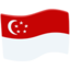 Singapore Flag on Messenger