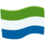 Sierra Leone Flag on Messenger
