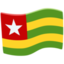 Togo Flag on Messenger