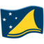 Tokelau Flag on Messenger