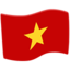 Vietnam Flag on Messenger
