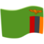 Zambia Flag on Messenger