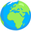 Earth Globe Europe-africa on Messenger