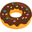 Doughnut on Messenger