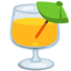 Tropical Drink on Messenger