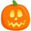 Jack-o-lantern on Messenger