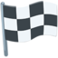 Chequered Flag on Messenger