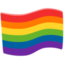 Rainbow Flag on Messenger