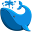 Spouting Whale on Messenger