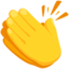 Clapping Hands Sign on Messenger