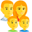 Family: Man, Woman, Boy, Boy on Messenger