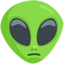 Extraterrestrial Alien on Messenger