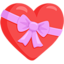 Heart With Ribbon on Messenger