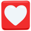 Heart Decoration on Messenger
