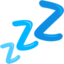 Sleeping Symbol on Messenger