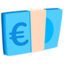 Banknote With Euro Sign on Messenger