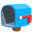 Open Mailbox With Lowered Flag on Messenger