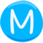 Circled Latin Capital Letter M on Messenger