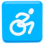 Wheelchair Symbol on Messenger